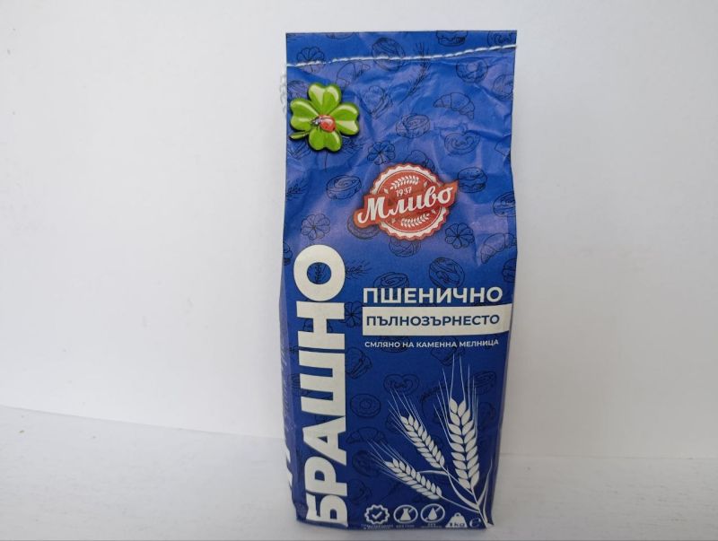  Брашно пълнозърнесто Мливо 1 кг