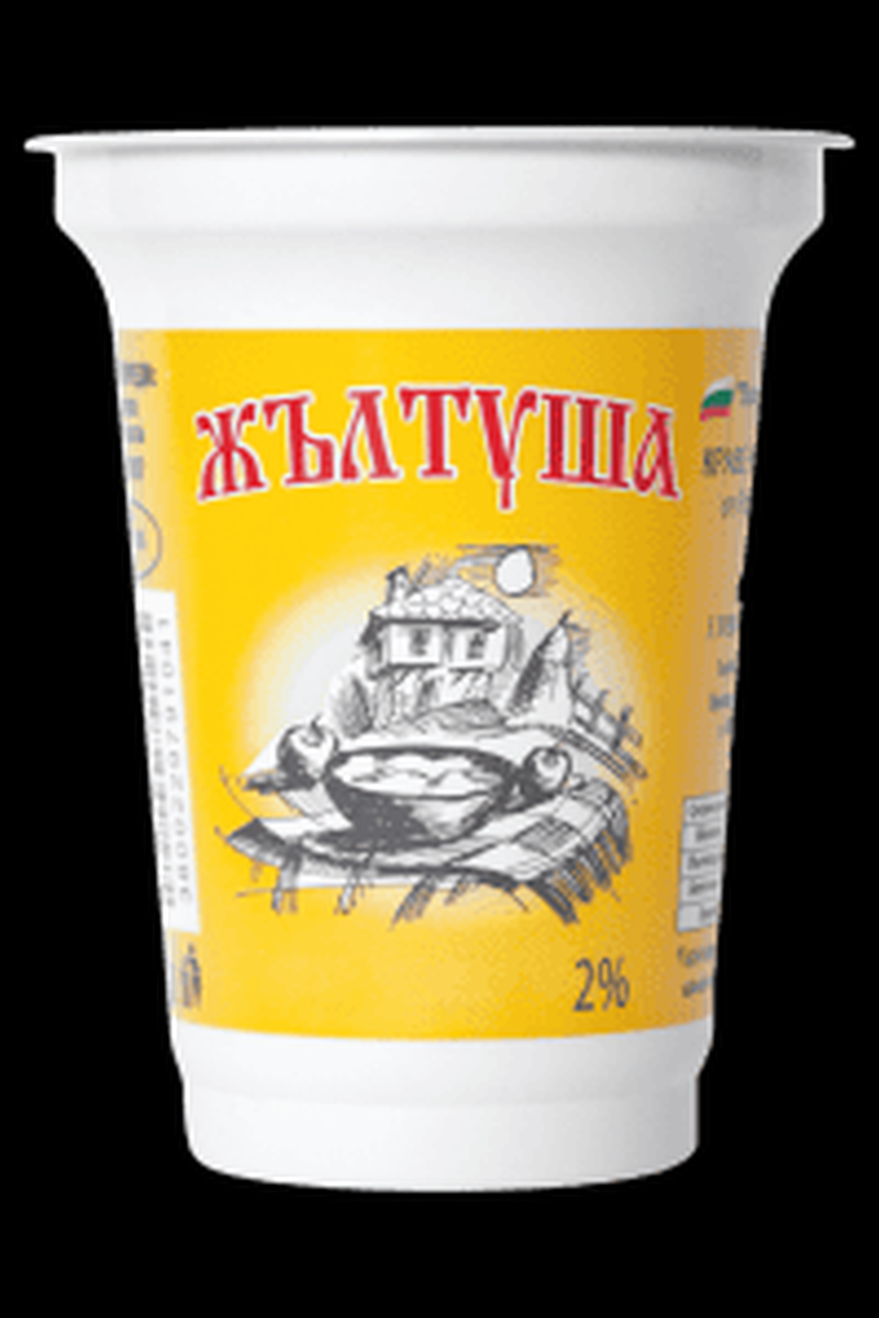  Краве кисело мляко 2% Жълтуша 400 гр