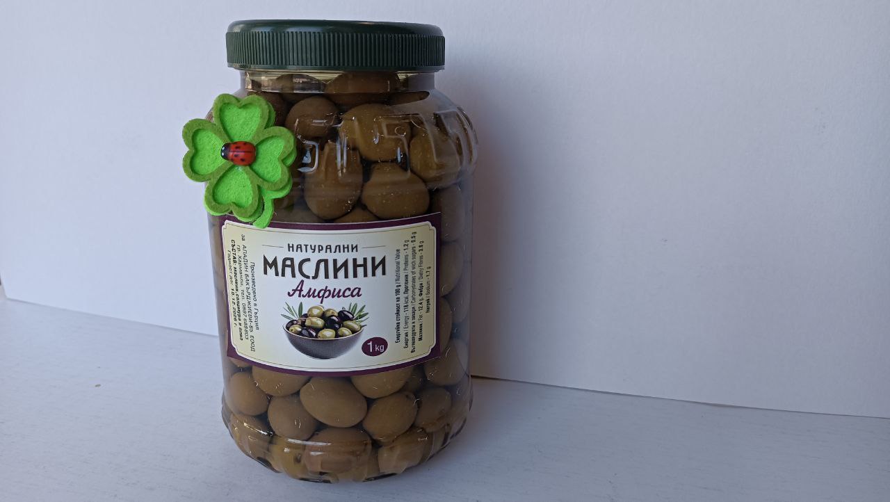  Натурална маслина Амфиса 1 кг