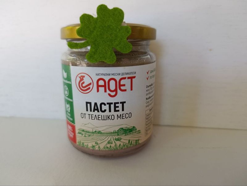  Пастет от телешко месо 230 гр АДЕТ