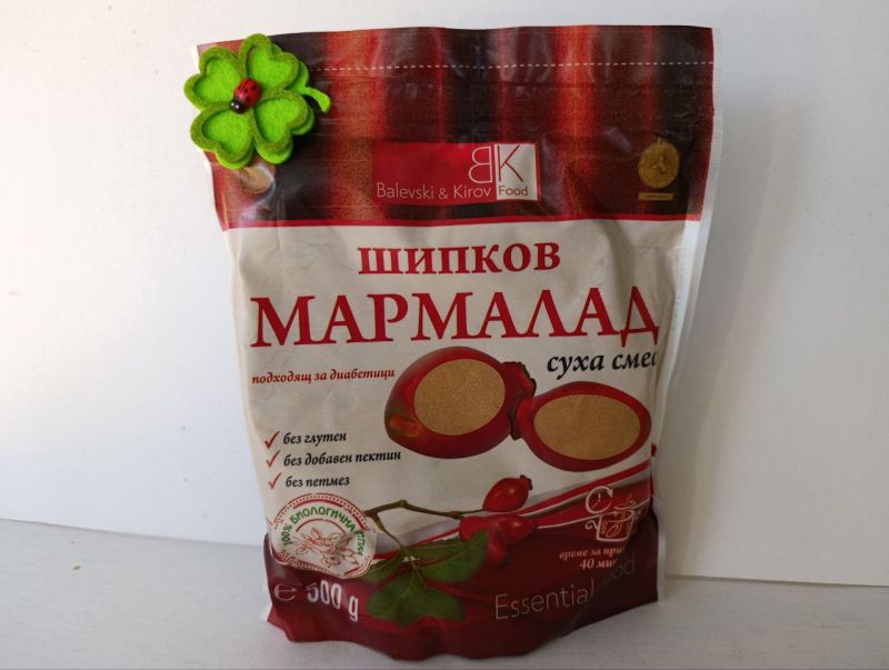  Шипков мармалад суха смес 500 гр 