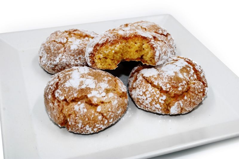  Сладки AMARETTI с портокалов вкус, без глутен 100 гр
